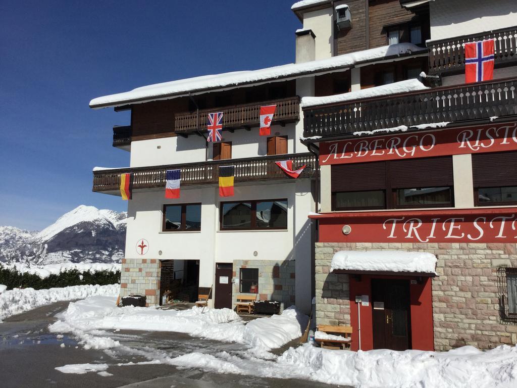 Tambre dʼAlpago Albergo Trieste מראה חיצוני תמונה